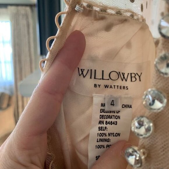 Watters Willowby Lunella Wedding Dress - Picture 4 of 10